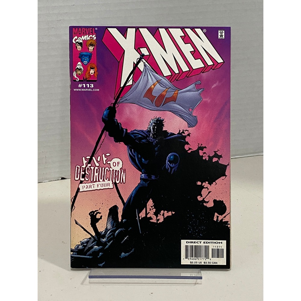 Marvel X-Men Comic Book #113 Eve of Destruction Part 4 Purple OS Excellent